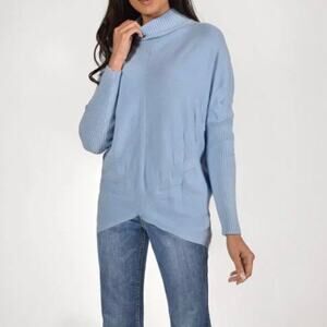 Womens Frank Lyman Sweater 213134U Blue Sweater Size L EUC!